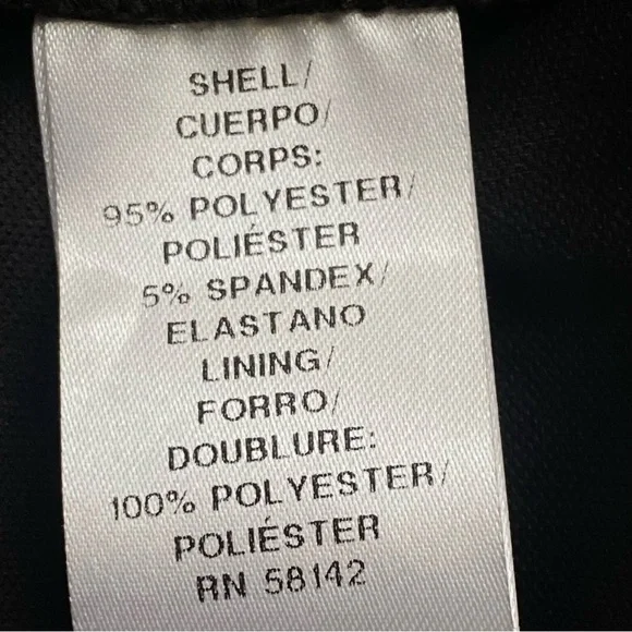 NWT  Maggy London Black and Cream Leaf Print Midi Dress Sz 4 - Picture 13 of 14